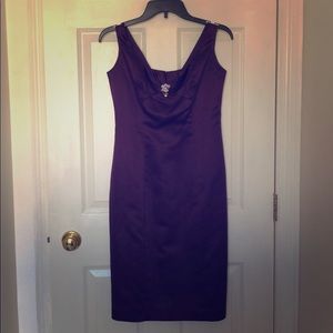 Purple dress